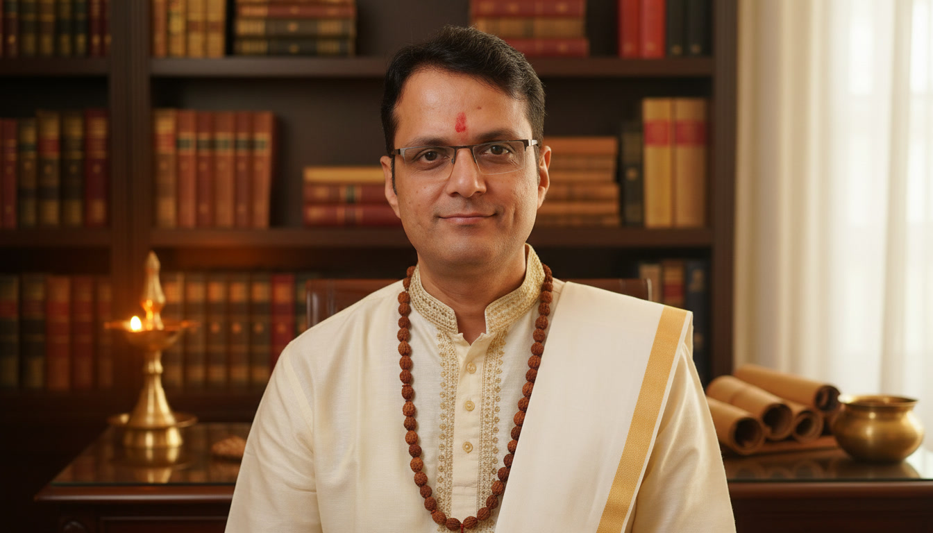 Pt. Nitin Sharma — Vedic Astrologer at Angira Jyotish